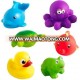 Baby bath animal toys