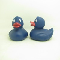 Eco-friendly Cheap Blue Floating Rubber Duck Baby Bath Toys