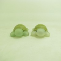 Cute educational animals small turtle color change bath baby floating toys