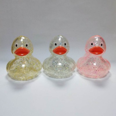 Custom Mini Cheap Bath Floating Duck Toy Christmas Theme Rubber Ducks