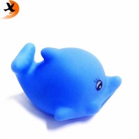 promotional rubber dolphin bath toy with 6cm length