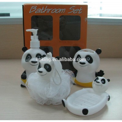 Plastic baby bath shampoo dispenser bottle