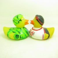 China Supply Vinyl Toy Bath Duck Baby Weighted Floating Rubber Duck Toy