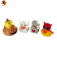 manufacturer high quality plastic halloween toy festival decorations rubber duck